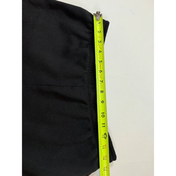Refuge Athletics women’s Black Elastic Waist Athletic Shorts Size Large Cotton - Picture 4 of 5